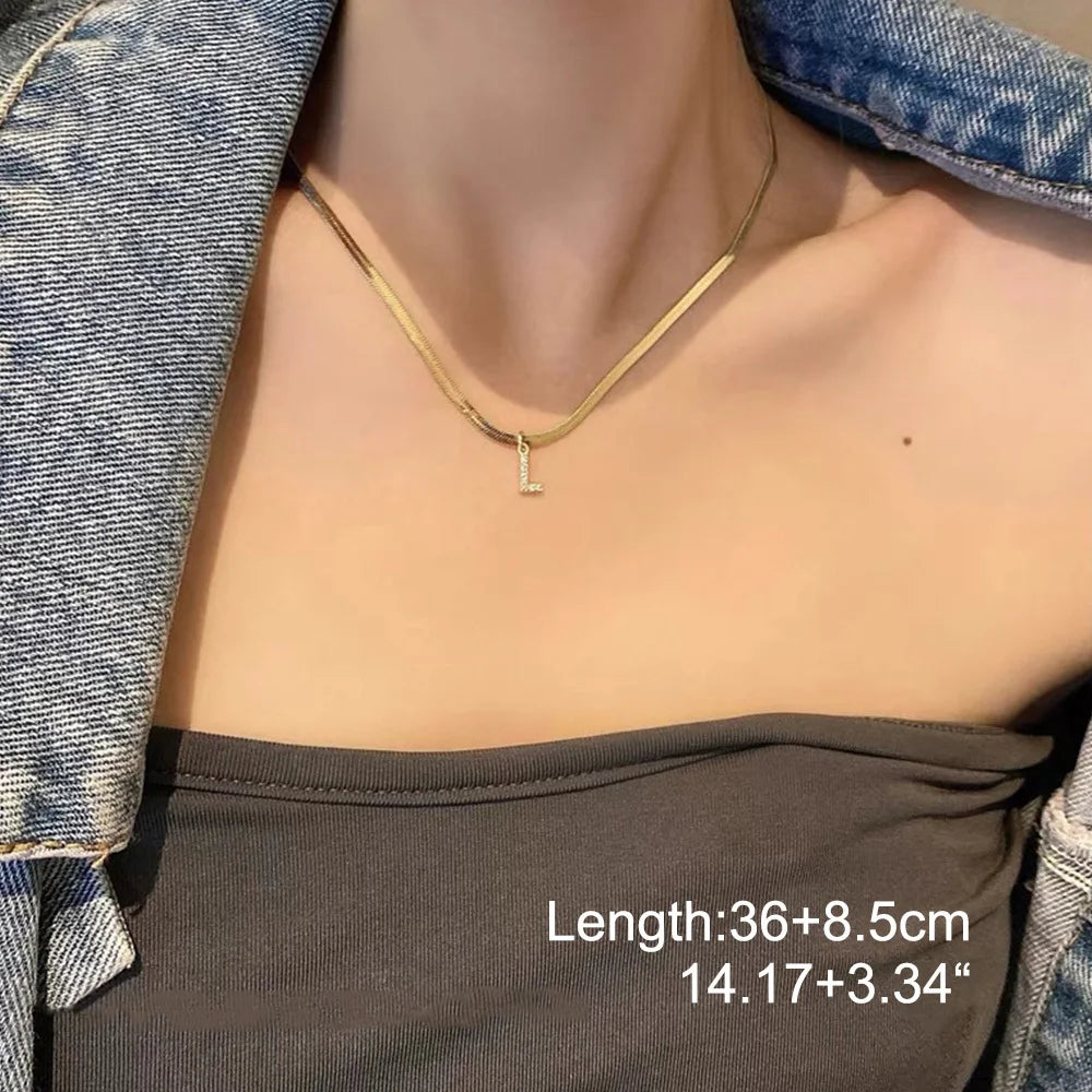 Family Love Initial Necklace