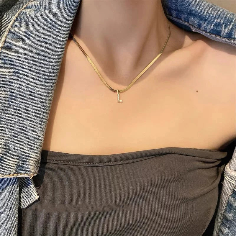 Family Love Initial Necklace