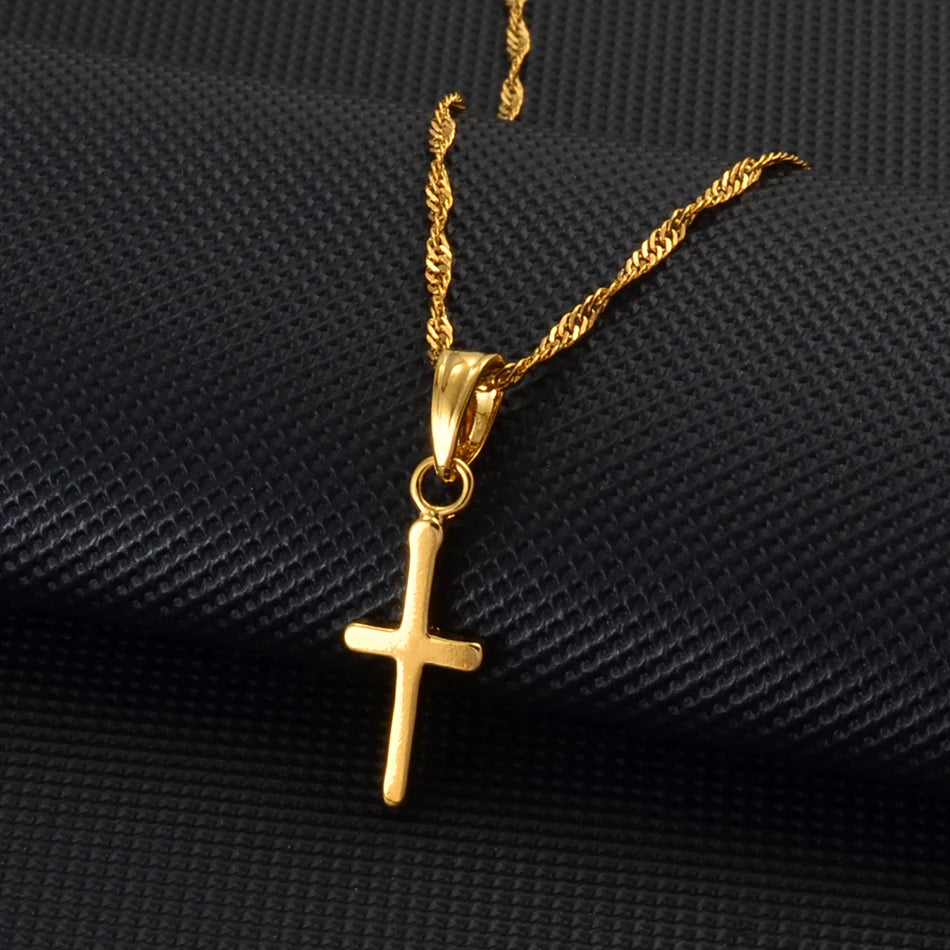 ✝️ Cross Necklace — Por tu fe, aún sigues de pie