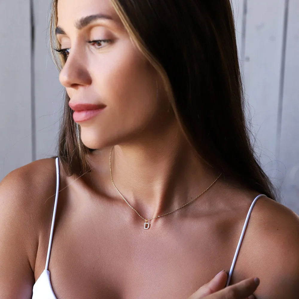Family Love Initial Necklace