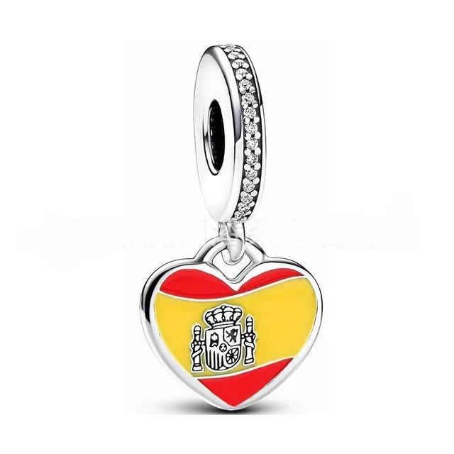 🌎 Flag Charm - Build Your Story 1