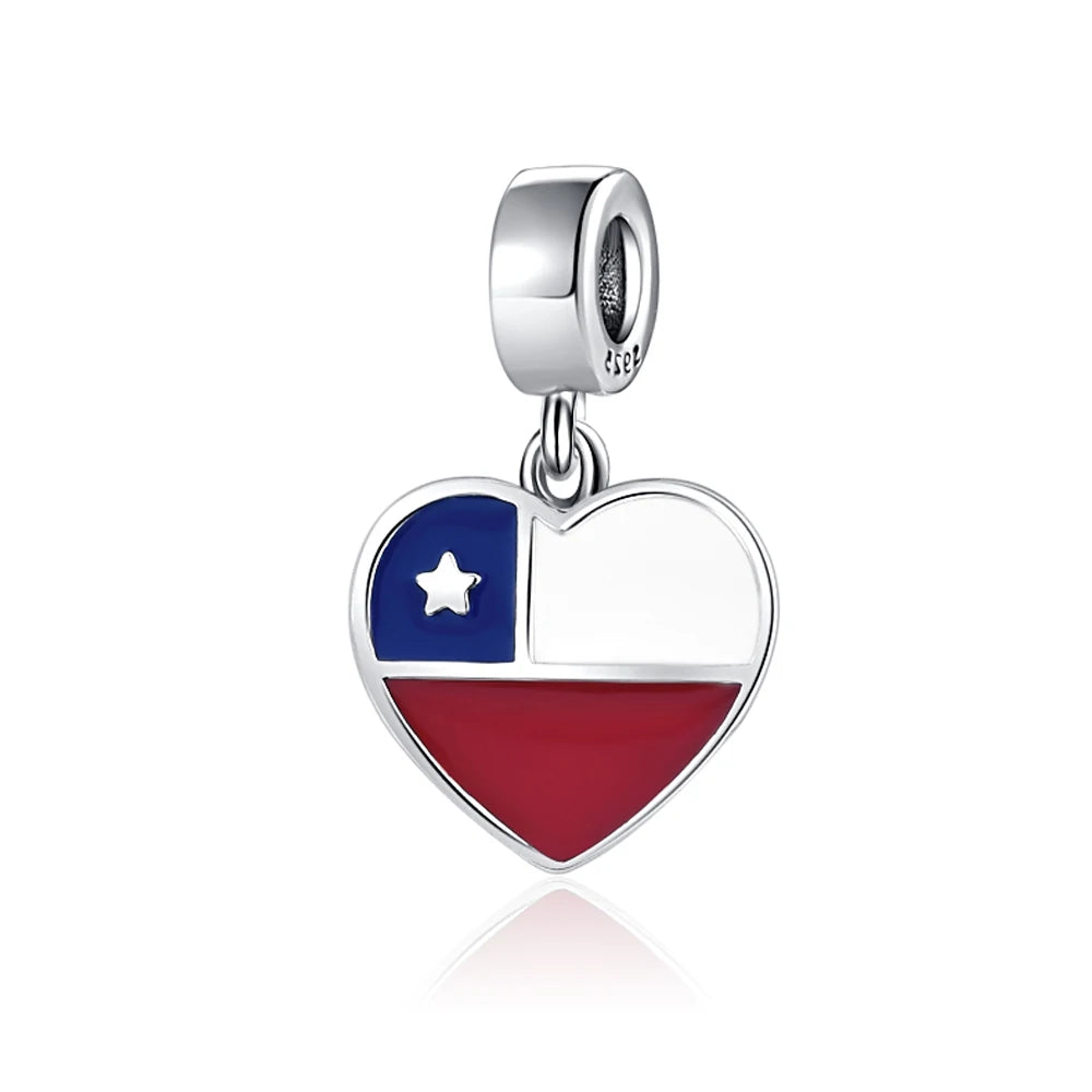 🌎 Flag Charm - Build Your Story