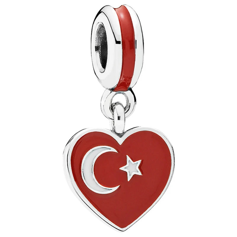🌎 Flag Charm - Build Your Story
