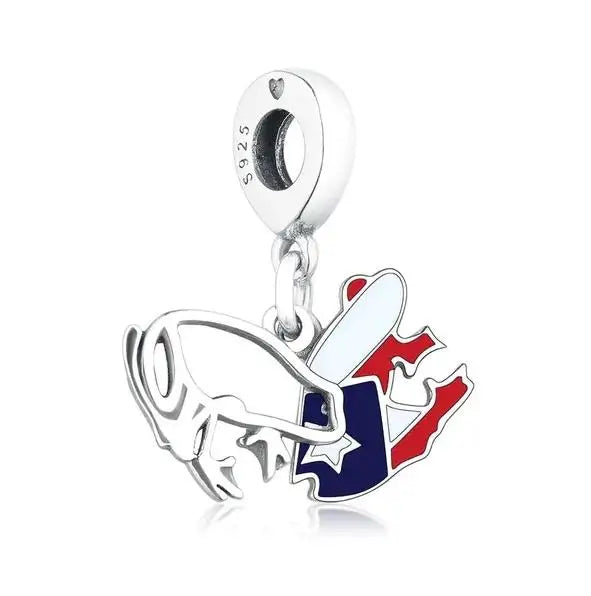 🌎 Flag Charm - Build Your Story