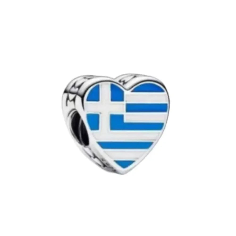 🌎 Flag Charm - Build Your Story