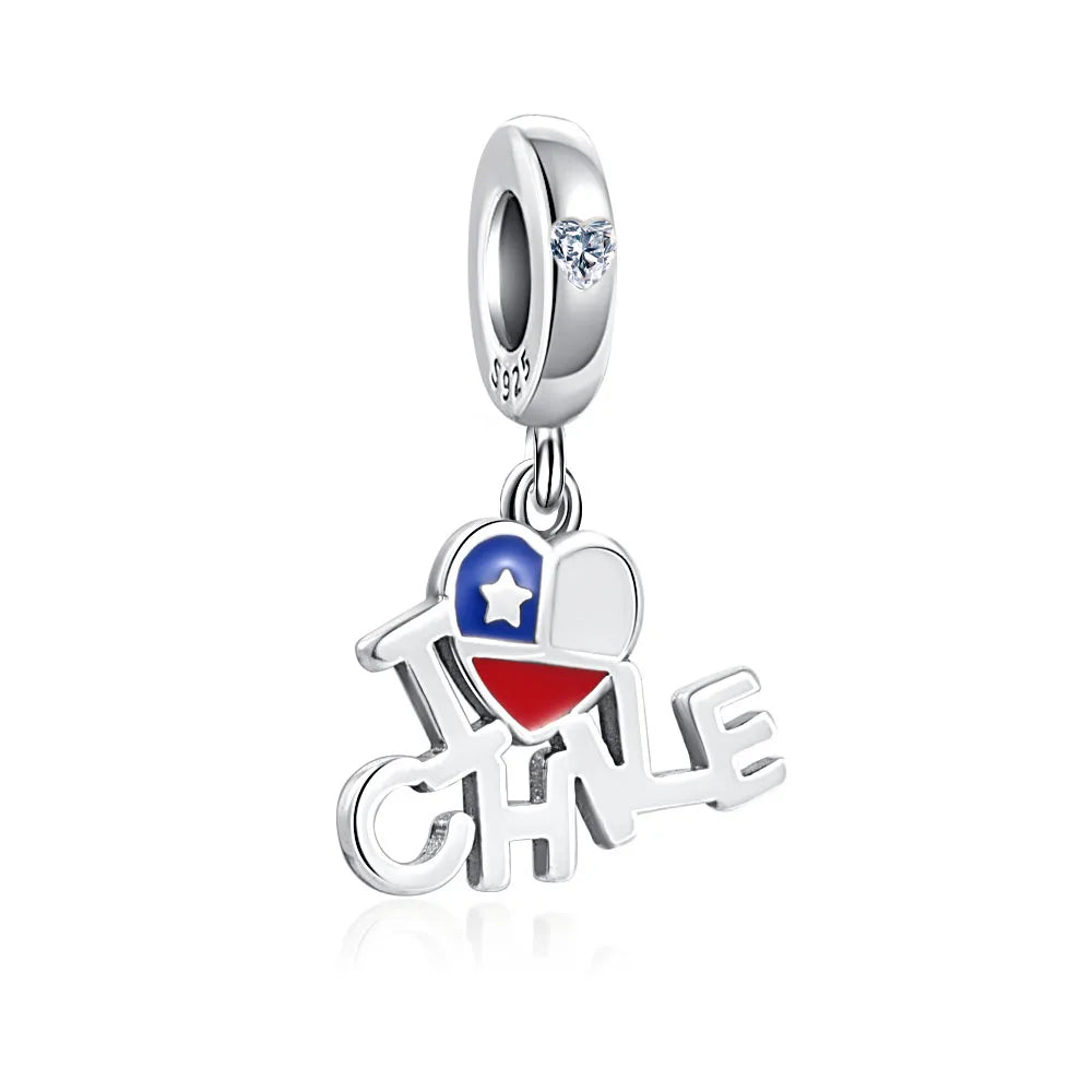 🌎 Flag Charm - Build Your Story