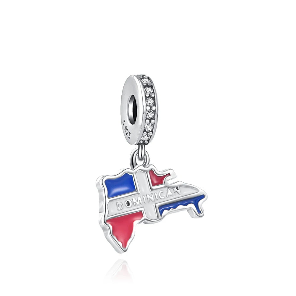 🌎 Flag Charm - Build Your Story