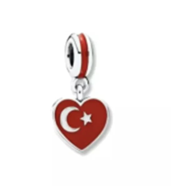 🌎 Flag Charm - Build Your Story