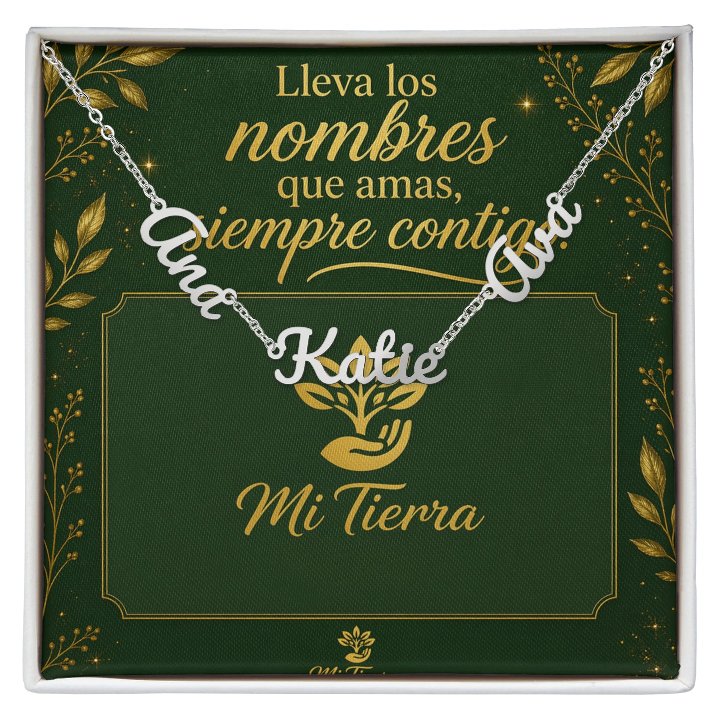 Collar de Nombres — Para las Mujeres que lo Son Todo