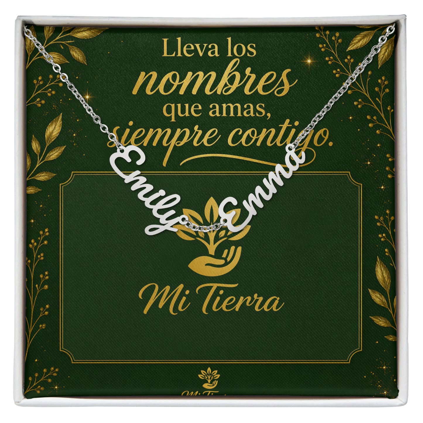 Collar de Nombres — Para las Mujeres que lo Son Todo