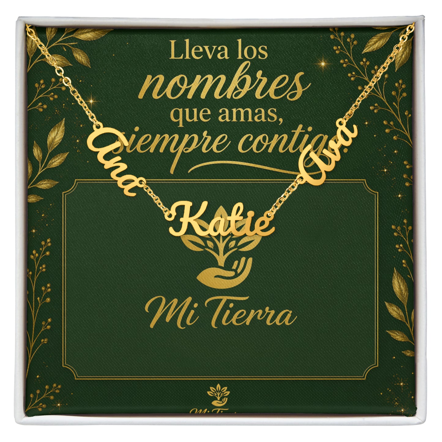 Collar de Nombres — Para las Mujeres que lo Son Todo