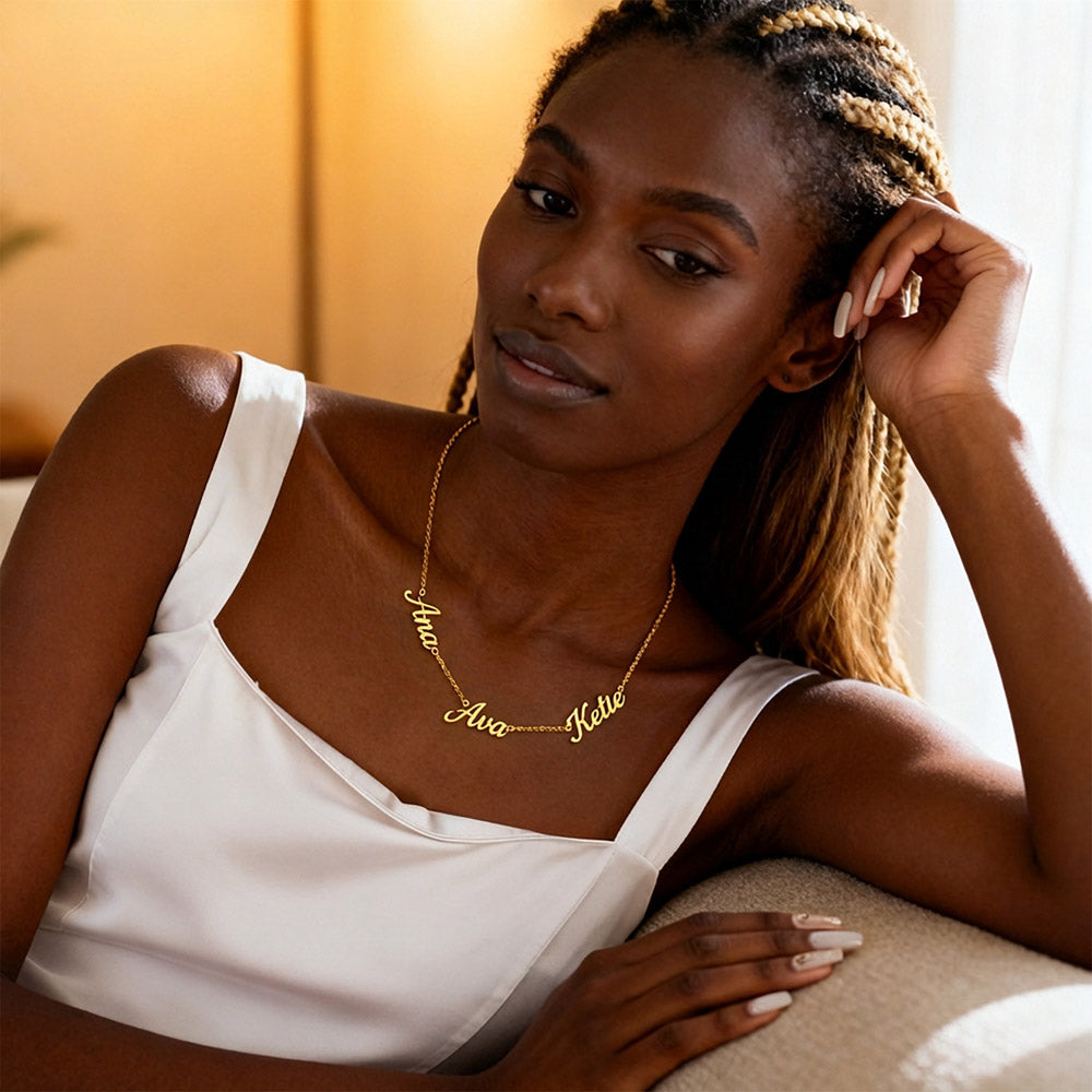 Collar de Nombres — Para las Mujeres que lo Son Todo