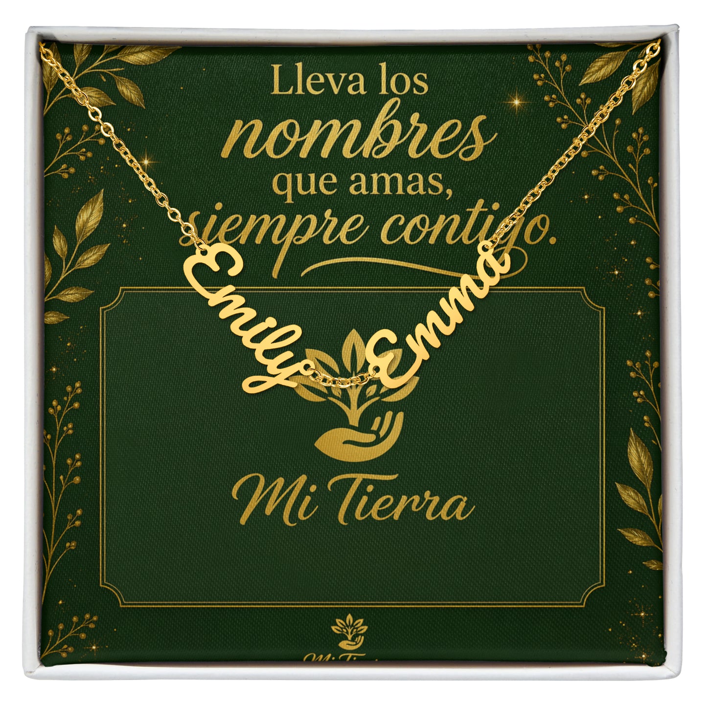 Collar de Nombres — Para las Mujeres que lo Son Todo